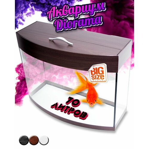 Аквариум для рыбок Diarama 70L Choco Edition фотография