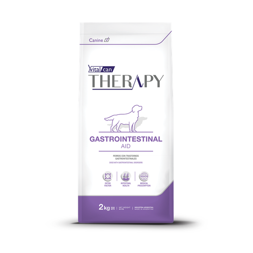 Виталкан Корм Therapy Canine Gastrointestinal Aid для собак всех возрастов при болезнях ЖКТ, 2 кг фотография