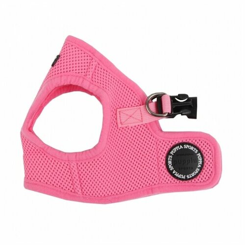 Шлейка Puppia Soft vest harness B, обхват шеи 46  см, розовый, XXL фотография