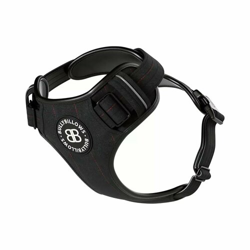 Шлейка Premium Dog Harness v2.0 TWEED BullyBillows (черный / L) фотография