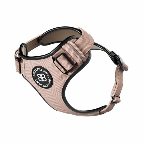 Шлейка Premium Dog Harness v2.0 TWEED BullyBillows (бежевый / M) фотография