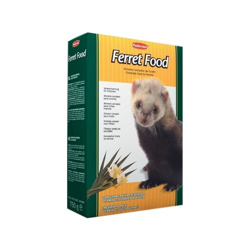 Комплексный корм для хорьков Padovan Ferret Food , 750 г фотография