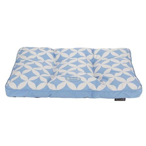 Лежак для собак и кошек Scruffs Florence Dog Mattress 100х70х8 см 100 см 70 см blue 8 см фотография