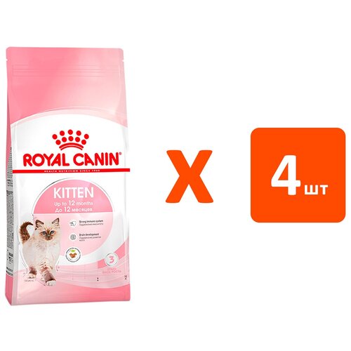 ROYAL CANIN KITTEN 36 для котят (4 кг х 4 шт) фотография