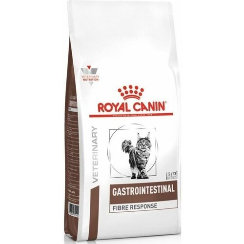 фотография Сухой корм для кошек Royal Canin Gastrointestinal Fibre Response (диета) при запорах 350 г, купить онлайн 850 рубл