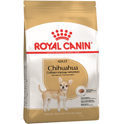 Сухой корм для собак для ухода за зубами Royal Canin Chihuahua Adult 1 уп. х 2 шт. х 500 г фотография