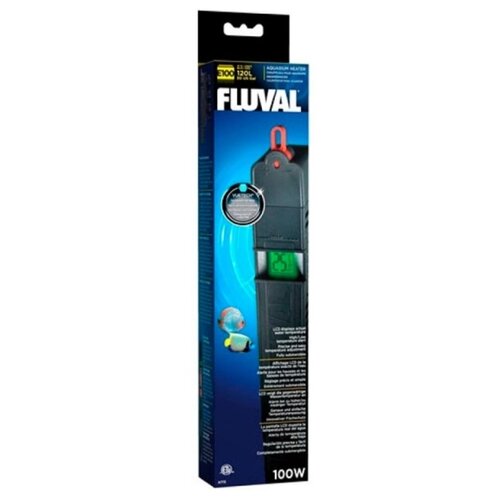 Цилиндрический нагреватель Fluval Fluval E100 100 Вт 100 – 150 л фотография