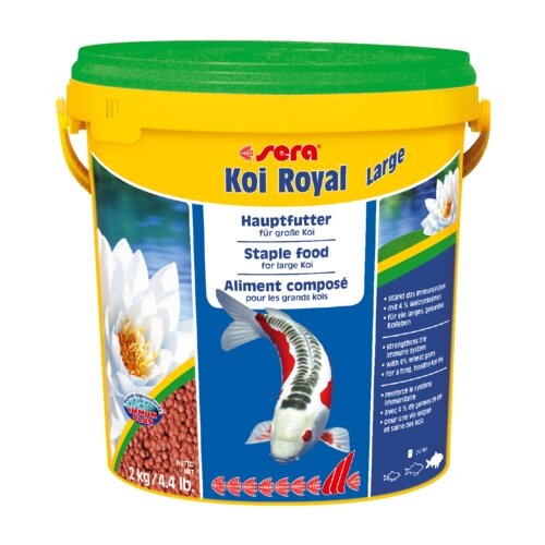 Сухой корм  для  рыб Sera Koi Royal ST large, 10 л, 2 кг фотография