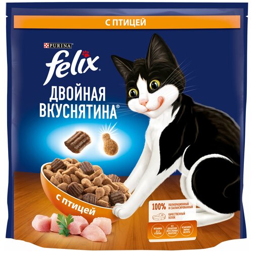 Felix Двойная Вкуснятина с птицей (1.3 кг) (2 штуки) фотография