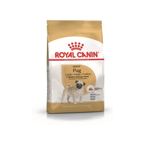 Royal Canin RC Для собак-взрослого Мопса: с 10мес. (Pug 25) 39850050R0 0,5 кг 11811 (4 шт) фотография