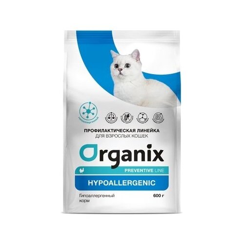 фотография Organix Preventive Line Hypoallergenic сухой корм для кошек 