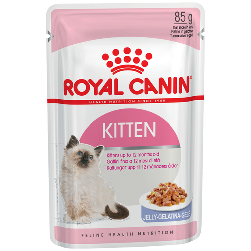 корм для котят Royal Canin Kitten Instinctive 8 шт. х 85 г (кусочки в желе) фотография