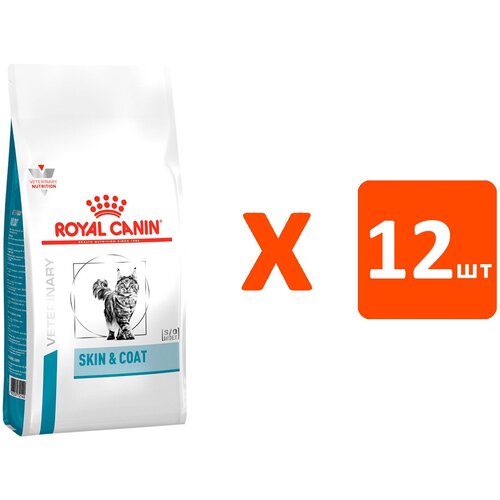 фотография ROYAL CANIN SKIN & COAT для кастрированных котов и стерилизованных кошек с чувствительной кожей и шерстью (0,4 кг х 12 шт), купить онлайн 8513 рубл