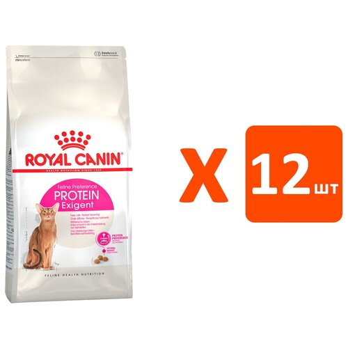 ROYAL CANIN PROTEIN EXIGENT для привередливых взрослых кошек (0,4 кг х 12 шт) фотография