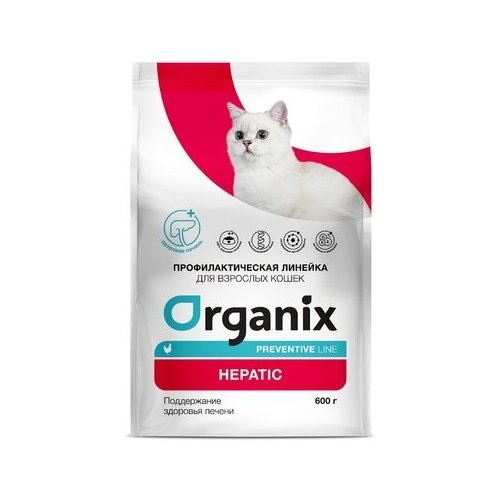 фотография Organix Preventive Line Hepatic сухой корм для кошек 