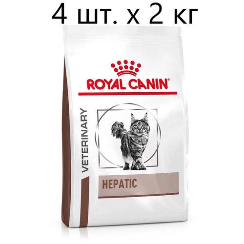 Сухой корм для кошек Royal Canin Hepatic HF26, при проблемах с печенью, 4 шт. х 2 кг фотография