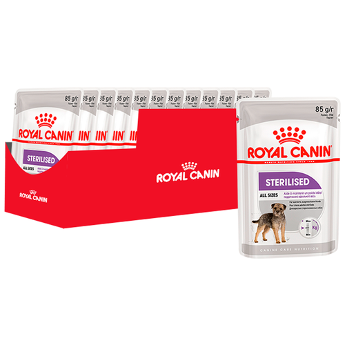 Влажный корм для стерилизованных собак Royal Canin при склонности к избыточному весу 1 уп. х 12 шт. х 85 г фотография