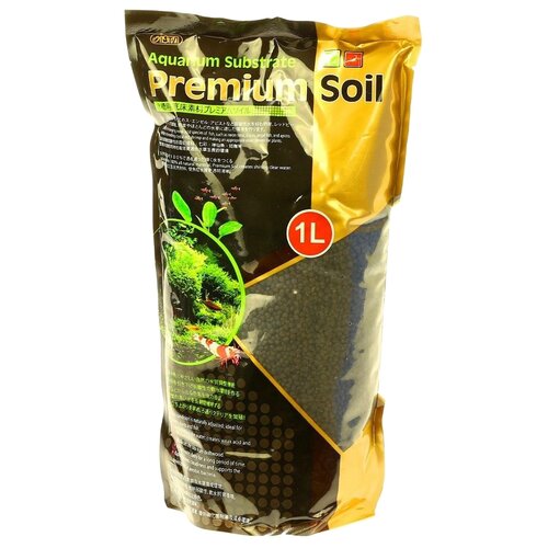 Грунт ISTA Aquarium Substrate Premium Soil 1.5-3.5 мм 1 л, 1.5-3.5 мм, 0.8 кг фотография