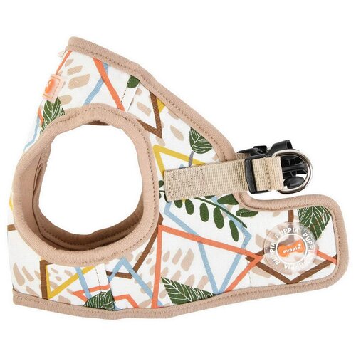 Шлейка Puppia Botanical harness B, обхват шеи 40  см, бежевый, XL фотография