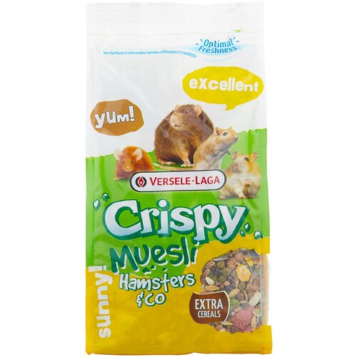 Корм для хомяков, крыс и мышей Versele-Laga Crispy Muesli Hamsters & Co , 400 г фотография