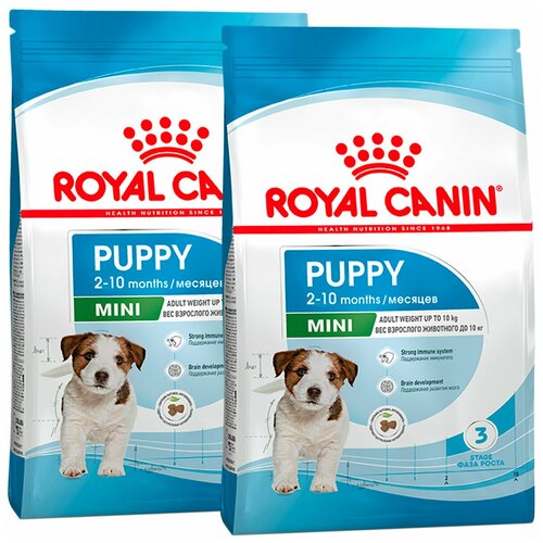 ROYAL CANIN MINI PUPPY для щенков маленьких пород (4 + 4 кг) фотография