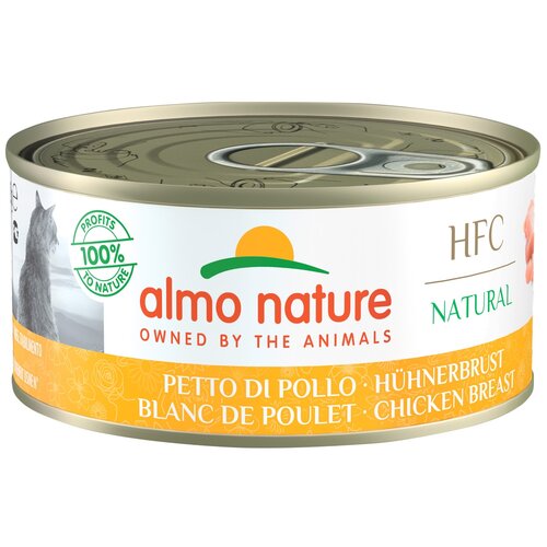 Влажный корм для кошек Almo Nature HFC, с куриной грудкой 150 г фотография