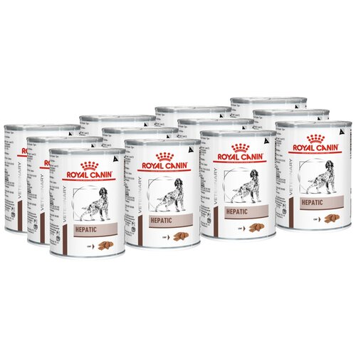 Влажный корм для собак Royal Canin Hepatic, при заболеваниях печени 1 уп. х 12 шт. х 420 г фотография