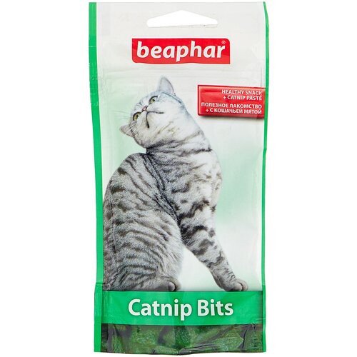 Лакомство для кошек  Beaphar Catnip Bits, 35 г мята фотография