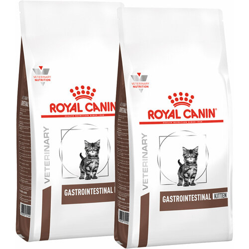 Сухой корм ROYAL CANIN GASTROINTESTINAL KITTEN для котят при заболеваниях желудочно-кишечного тракта (2 + 2 кг) фотография