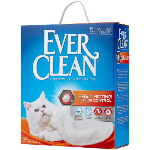 Комкующийся наполнитель Ever Clean Fast Acting, 10л, 1 шт. фотография