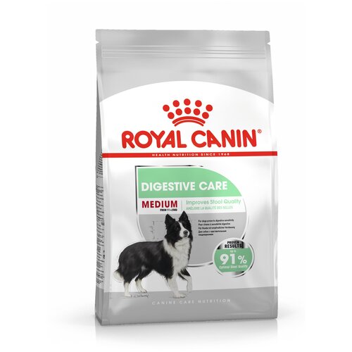 ROYAL CANIN MEDIUM DIGESTIVE CARE 3 кг сухой корм для взрослых и стареющих собак средних размеров с чувствительным пищеварением 3 шт фотография