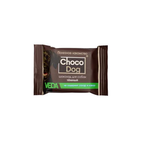 Веда Choco Dog Шоколад темный для собак | Choco Dog, 0,015 кг, 17567 фотография