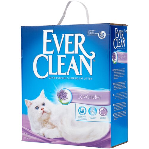 Комкующийся наполнитель Ever Clean Lavender, 10л, 1 шт. фотография