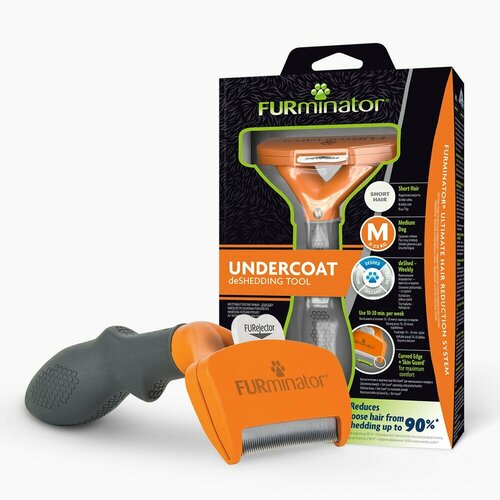 Фурминатор для собак средних короткошерстных пород, FURminator Dog Undercoat M Short Hair 12 YA фотография