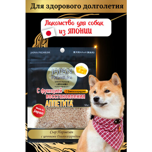 Лакомство для собак Japan Premium Pet для восстановления аппетита с олигосахаридами на основе сыра. фотография