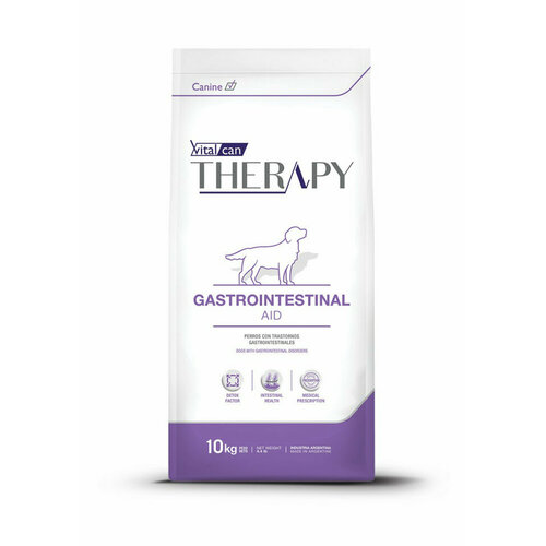 Vitalcan Therapy Canine Gastrointestinal Aid сухой корм для собак всех возрастов при заболеваниях ЖКТ, с курицей - 10 кг фотография