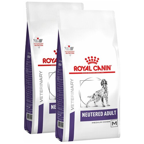 ROYAL CANIN NEUTERED ADULT MEDIUM DOG M для взрослых кастрированных и стерилизованных собак средних пород (9 + 9 кг) фотография