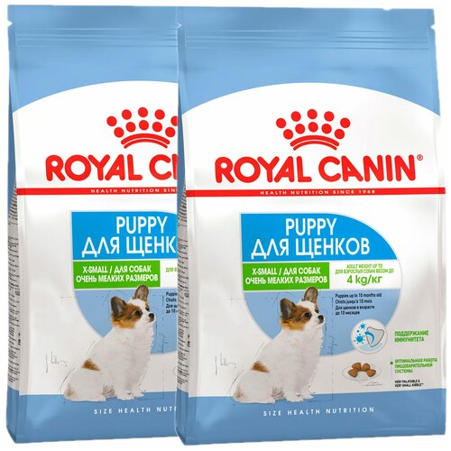 ROYAL CANIN X-SMALL PUPPY для щенков маленьких пород (3 + 3 кг) фотография