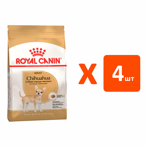 ROYAL CANIN CHIHUAHUA ADULT для взрослых собак чихуахуа 1,5 кг х 4 шт фотография