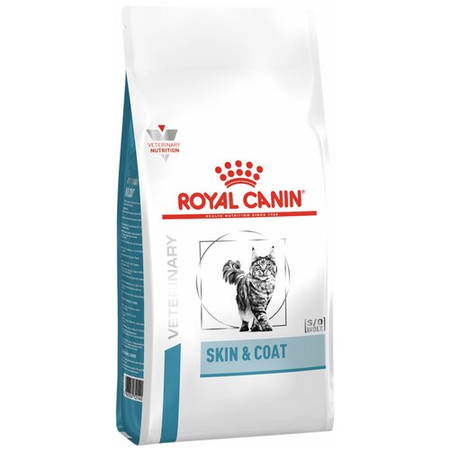 ROYAL CANIN SKIN & COAT для кастрированных котов и стерилизованных кошек с чувствительной кожей и шерстью (1,5 кг х 6 шт) фотография