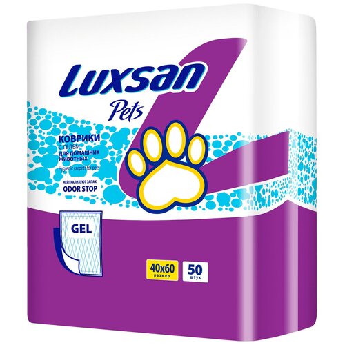 Коврики LUXSAN PETS GEL 40х60, 50 шт. фотография