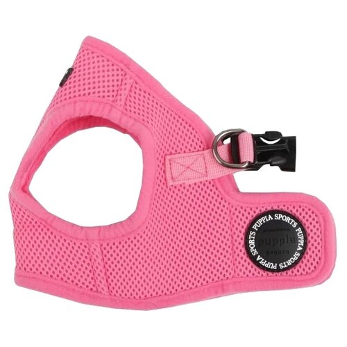 Шлейка Puppia Soft vest harness B, обхват шеи 36  см, розовый, XL фотография