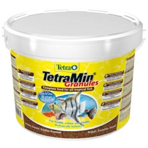 Корм TetraMin Granules для рыб, гранулы, 10 л, 4,2 кг фотография