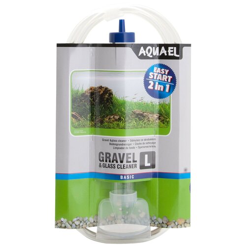 Очиститель грунта AQUAEL GRAVEL & GLASS CLEANER L фотография