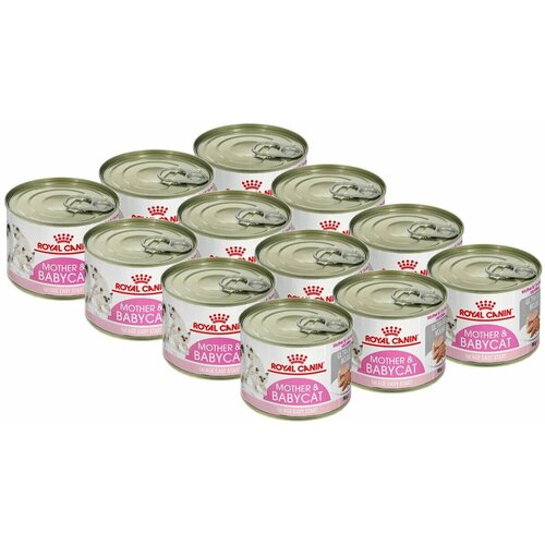 Влажный корм Royal Canin Mother & Babycat (Babycat Instinctive canned) 3 шт. х 195 г (мусс) фотография