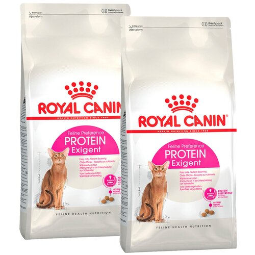 ROYAL CANIN PROTEIN EXIGENT для привередливых взрослых кошек (0,4 + 0,4 кг) фотография