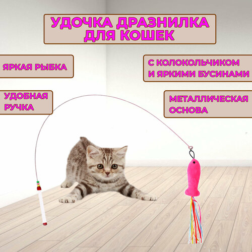 Игрушка для кошек и котят дразнилка фотография