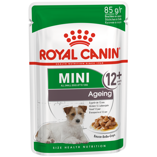 Влажный корм для пожилых собак Royal Canin Mini Ageing 12+ pouch 1 уп. х 1 шт. х 85 г фотография