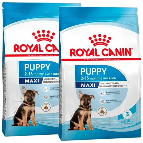 Сухой корм ROYAL CANIN MAXI PUPPY для щенков крупных пород (3 + 3 кг) фотография