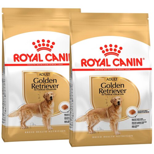 ROYAL CANIN GOLDEN RETRIEVER ADULT для взрослых собак голден ретривер (12 + 12 кг) фотография